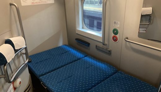 【体験談】仙腸関節障害者が、寝転がりながら新幹線に乗る方法